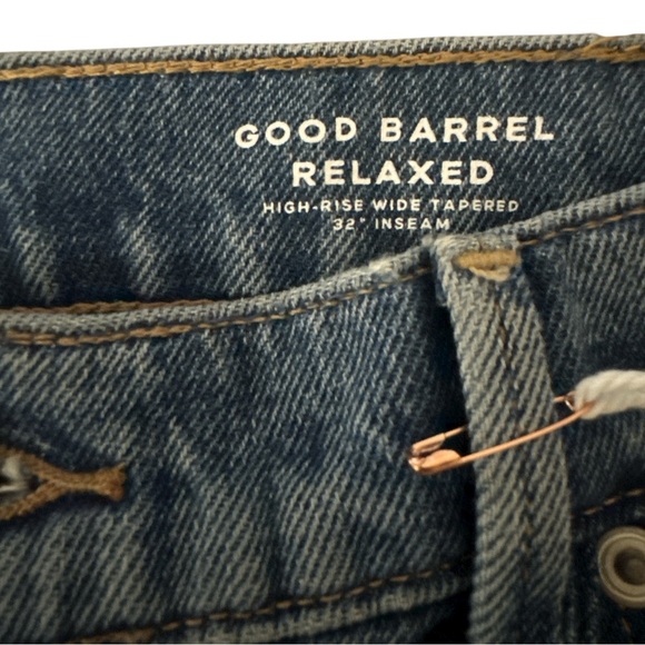 NWT Good American Good Barrel Relaxed Jeans 31x32 Size 12 - Picture 5 of 8